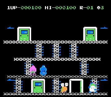 Door Door (Japan) screen shot game playing